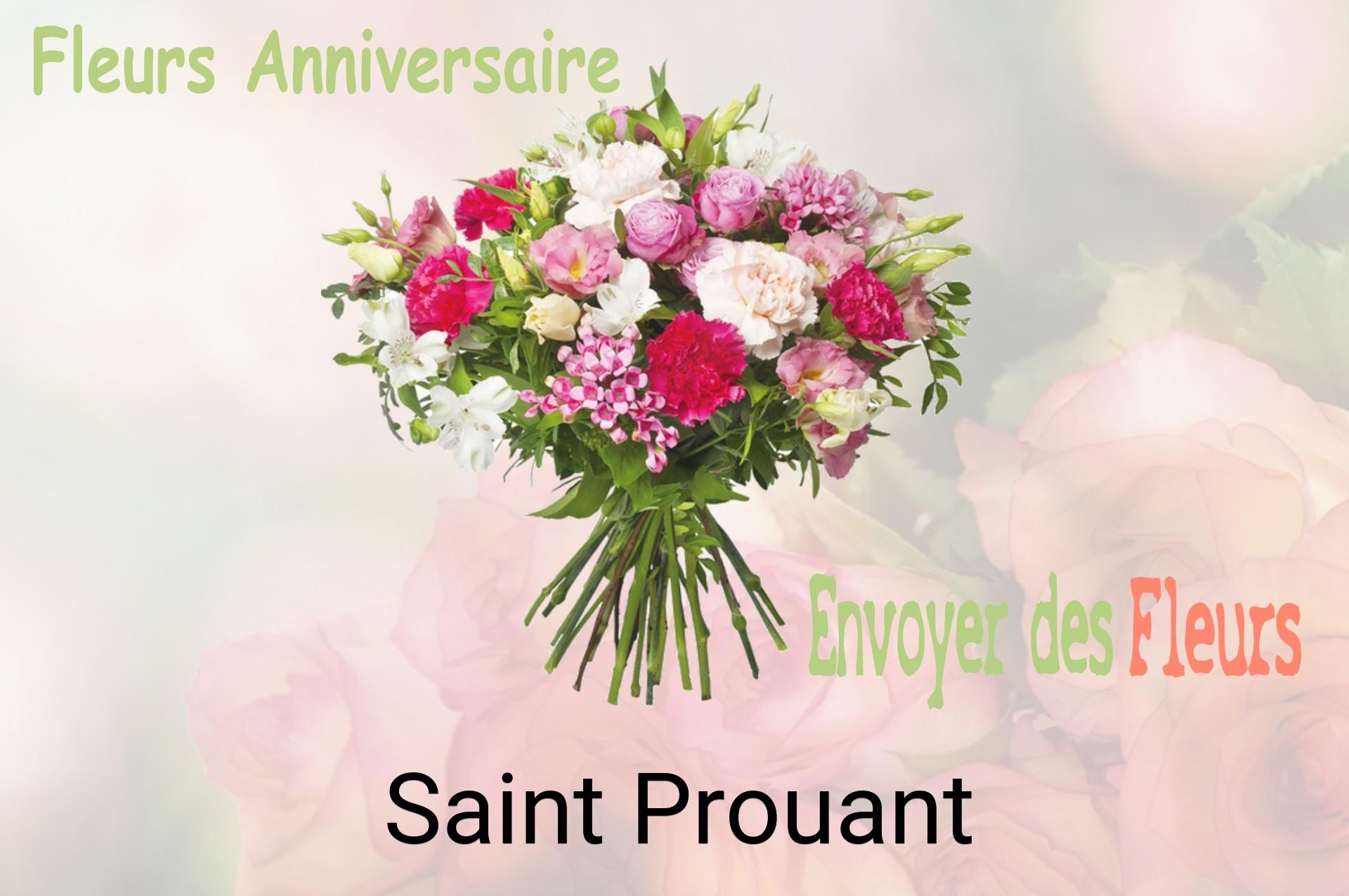 Bouquet de fleurs d’anniversaire livré à Saint-Prouant